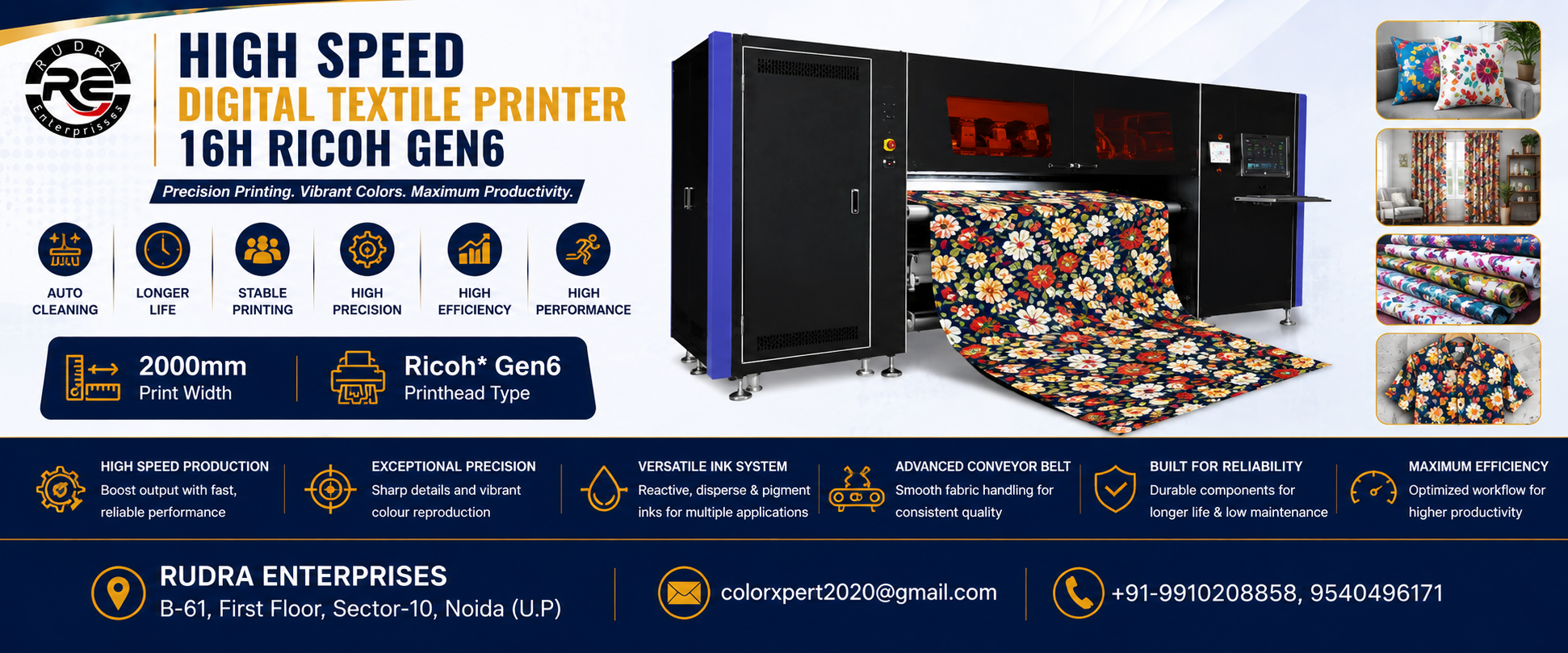 Digital Textile Printer Banner